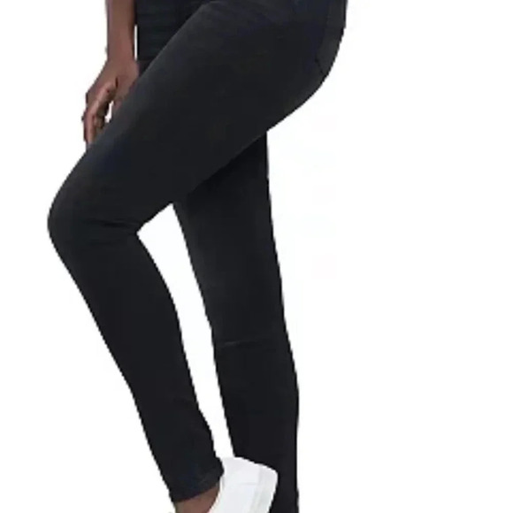 Buffalo Mid Rise Felow Stretch Skinny Black Rinse NWT Pants Luxury/Designer - Picture 2 of 8
